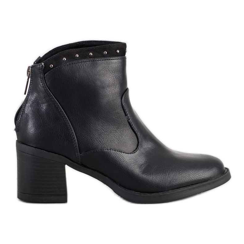 Kylie Cizme casual din piele ecologică negru