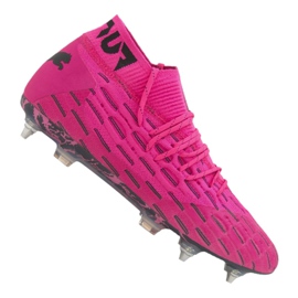 Ghete de fotbal Puma Future 6.1 Netfit Mx Sg M 106178-03 multicolor roz Ghete de fotbal Puma Future 6.1 Netfit Mx Sg M 106178-03 multicolor roz