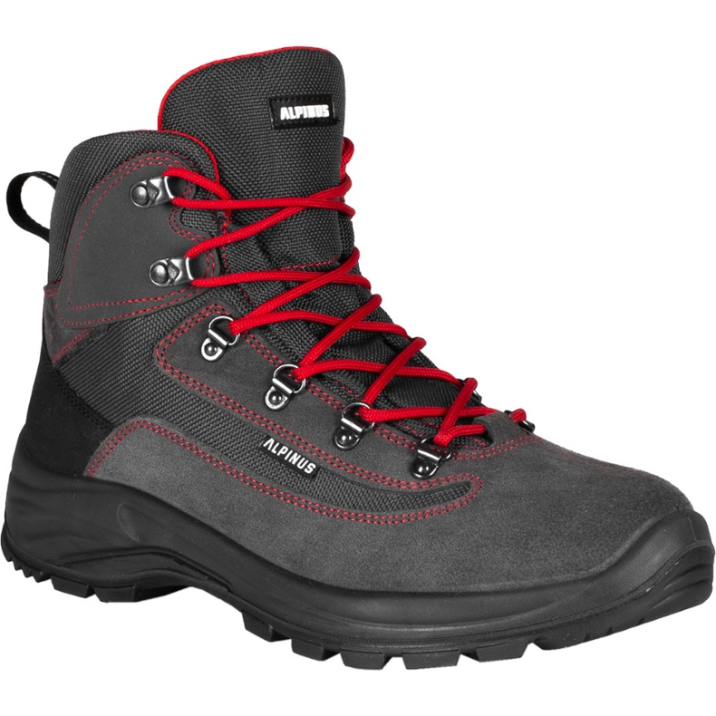 Pantofi de trekking Alpinus Brahmatal High Active grafit-roșu GR43321 multicolor