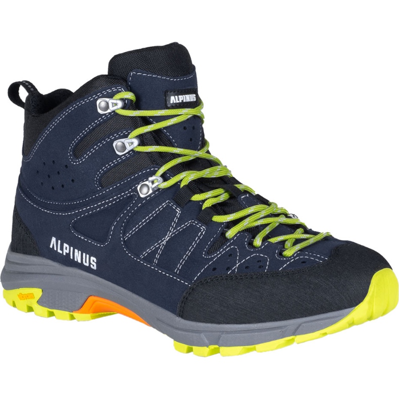 Pantofi de trekking Alpinus Tromso High Tactical bleumarin GR43332 negru albastru marin