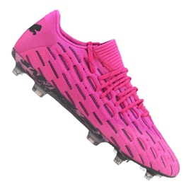 Ghete de fotbal Puma Future 6.1 Netfit Low Fg / Ag M 106182-03 multicolor roz