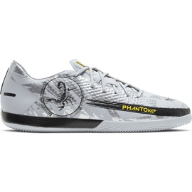 Pantofi de fotbal Nike Phantom Gt Scorpion Academy Ic DA2265 001 argint argint