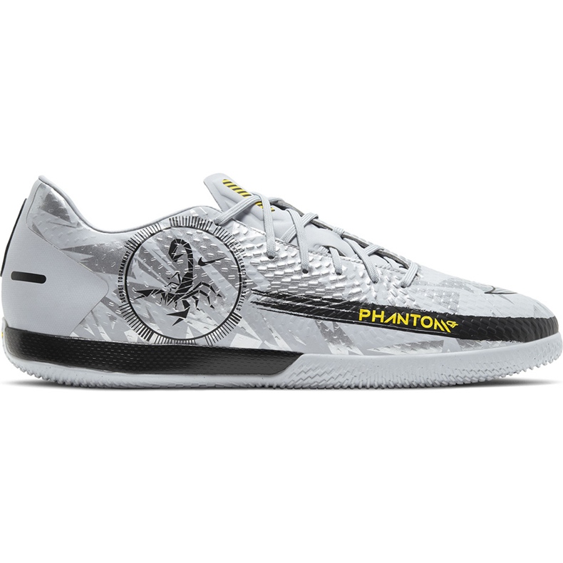 Pantofi de fotbal Nike Phantom Gt Scorpion Academy Ic DA2265 001 argint argint