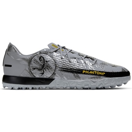 Pantofi de fotbal Nike Phantom Gt Scorpion Academy Dynamic Fit Tf DA2263 001 argint argint