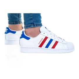 Pantofi Adidas Superstar Jr FW5851 alb negru