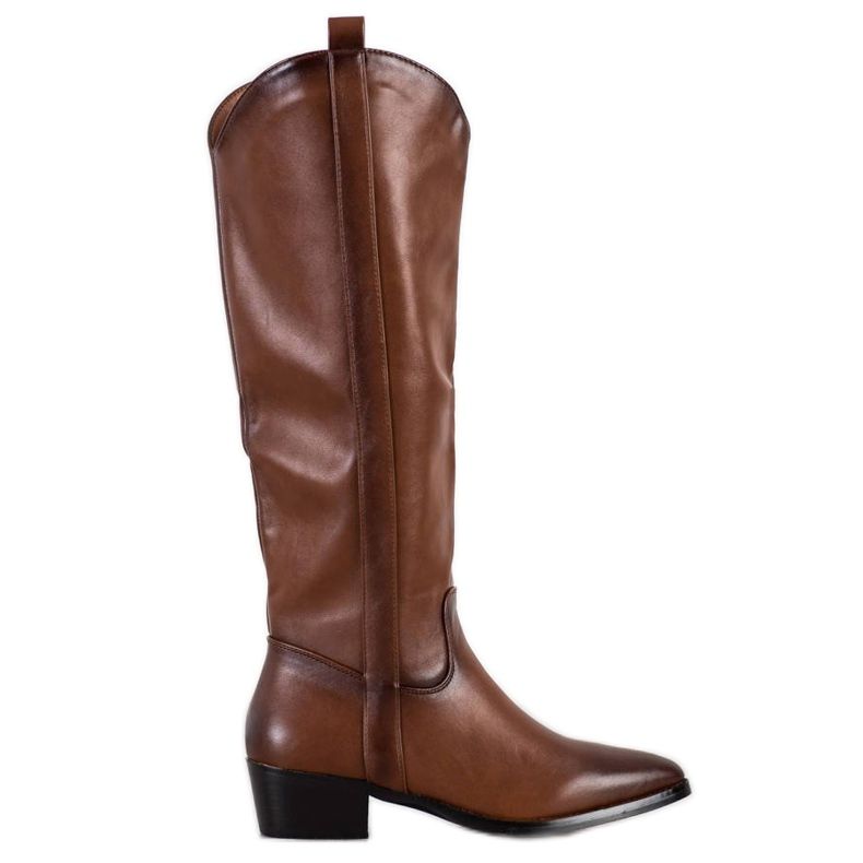 Seastar Cizme casual de cowboy maro Seastar Cizme casual de cowboy maro