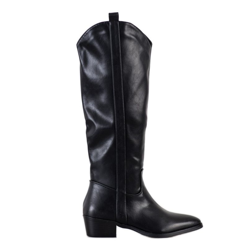 Seastar Cizme casual de cowboy negru