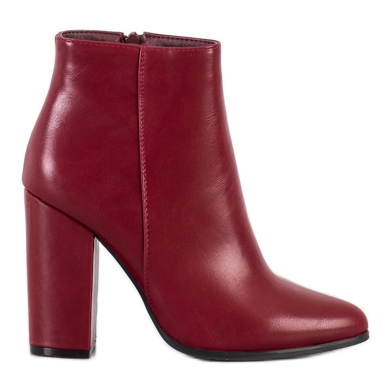 Camo Cizme clasice din piele ecologică roșu