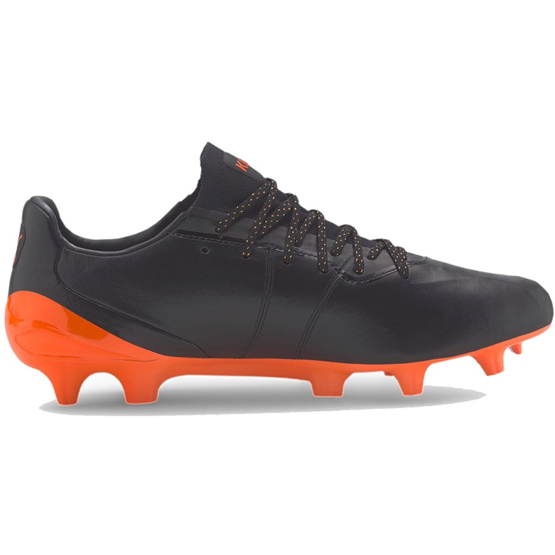 Pantofi de fotbal Puma Platinum King Fg Ag negru 105606 04