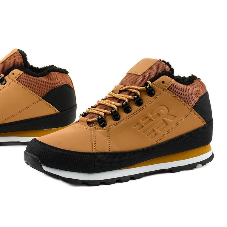 Pantofi sport bărbați cu izolație maro deschis Grifar Pantofi sport bărbați cu izolație maro deschis Grifar