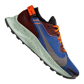 Pantofi de alergare Nike Pegasus Trail 2 Gtx W CU2018-600 roșu albastru multicolor