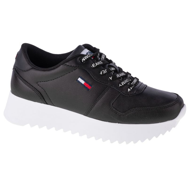 Încălțăminte Tommy Hilfiger High Cleat Leather W EN0EN01120-BDS negru Încălțăminte Tommy Hilfiger High Cleat Leather W EN0EN01120-BDS negru