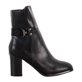 Sabatina Cizme înalte elegante negru Sabatina Cizme înalte elegante negru