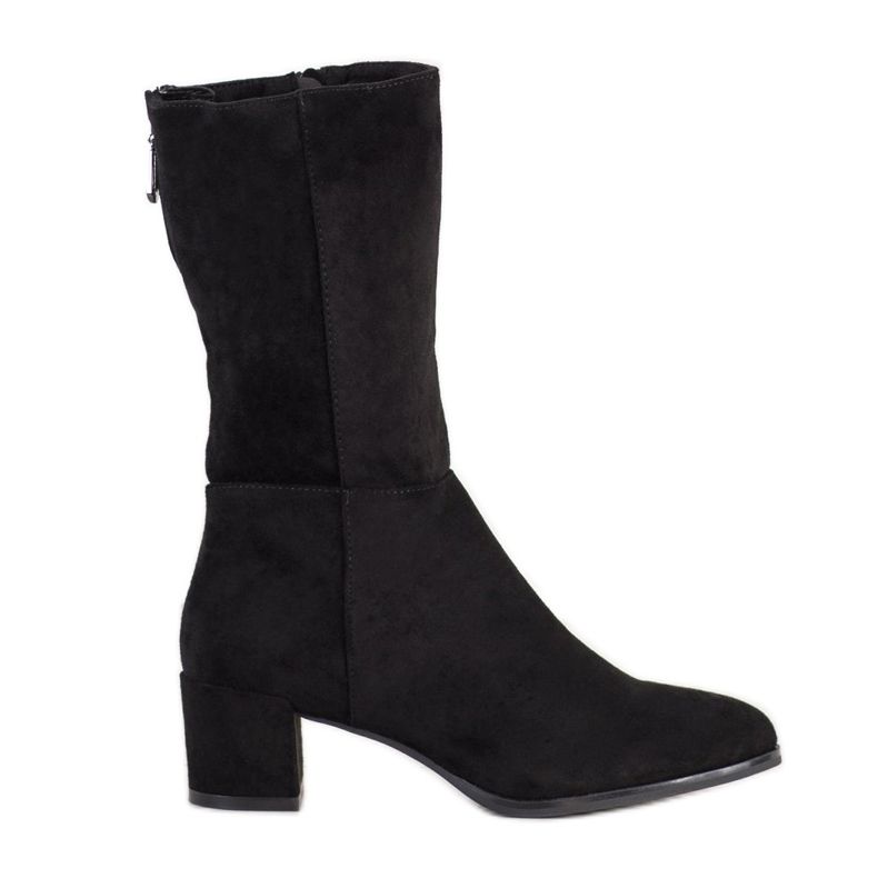 Cizme înalte de la Sergio Leone negru Cizme înalte de la Sergio Leone negru