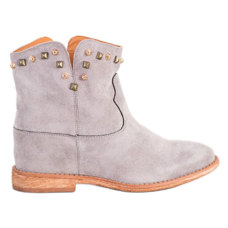 Bella Paris Cowgirl-uri cenușii calde gri