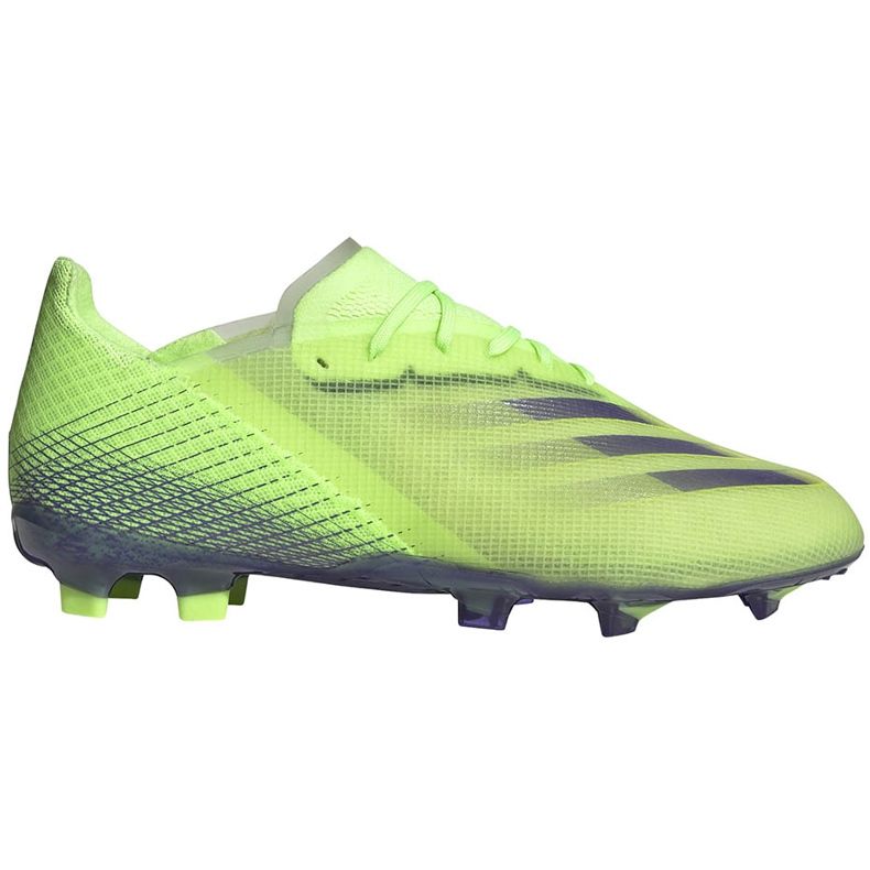Ghete de fotbal Adidas X Ghosted.1 Fg Junior verde EG8180