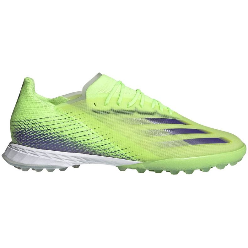 Pantofi de fotbal Adidas X Ghosted.1 Tf verde EG8175