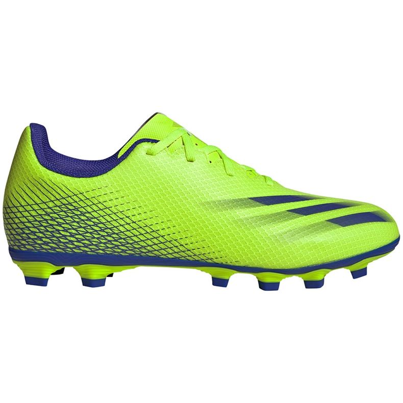 Pantofi de fotbal Adidas X Ghosted.4 FxG verde EG8194