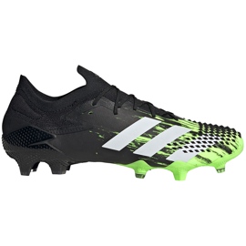 Ghete de fotbal adidas Predator Mutator 20.1 L Fg negru și verde EH2885