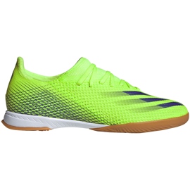 Adidas X Ghosted.3 În pantofi de fotbal verzi EG8207 verde verde Adidas X Ghosted.3 În pantofi de fotbal verzi EG8207 verde verde