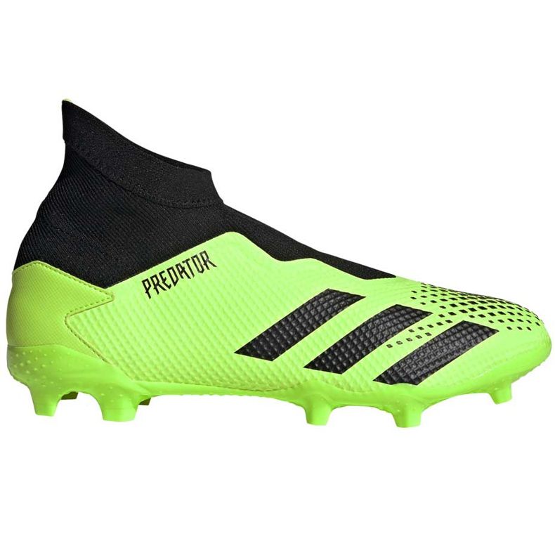Ghete de fotbal Adidas Predator 20.3 Ll Fg verde-negru EH2929
