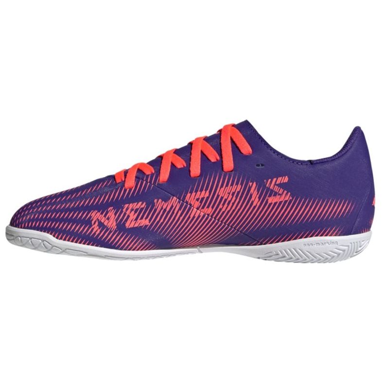 Ghete de fotbal Adidas Nemeziz .4 In Jr EH0587 multicolor albastru marin