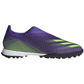 Ghete de fotbal Adidas X Ghosted.3 Ll Tf M EG8159 multicolor violet