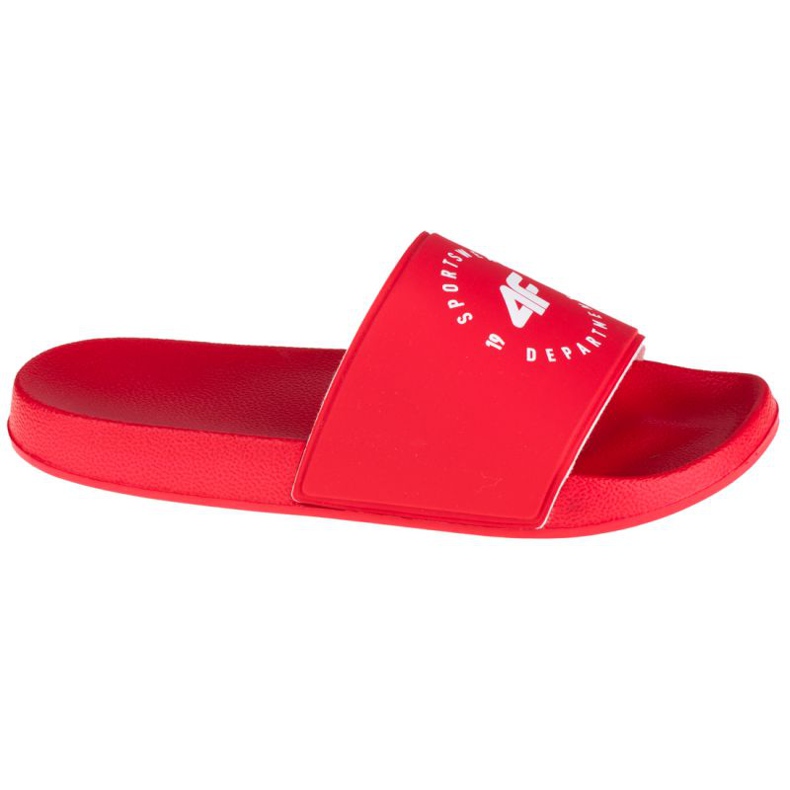 4F Thongs H4Z20-KLD001 62S papuci alb roșu