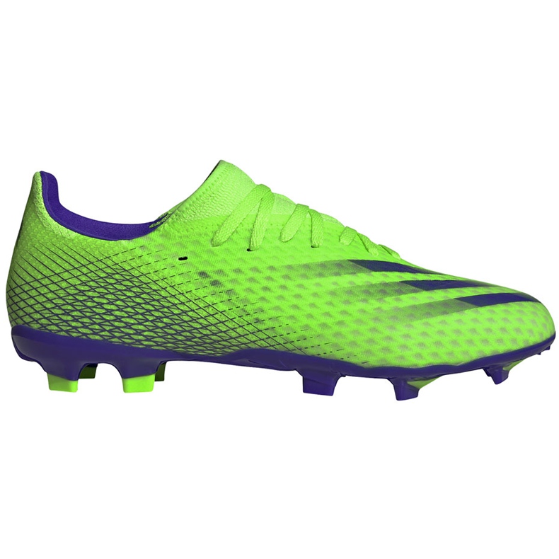 Pantofi de fotbal Adidas X Ghosted.3 Fg verde EG8192
