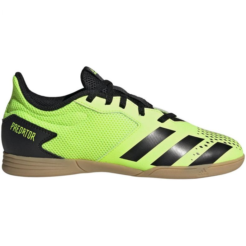 Ghete de fotbal Adidas Predator 20.4 In Sala Jr EH3043 multicolor verde Ghete de fotbal Adidas Predator 20.4 In Sala Jr EH3043 multicolor verde