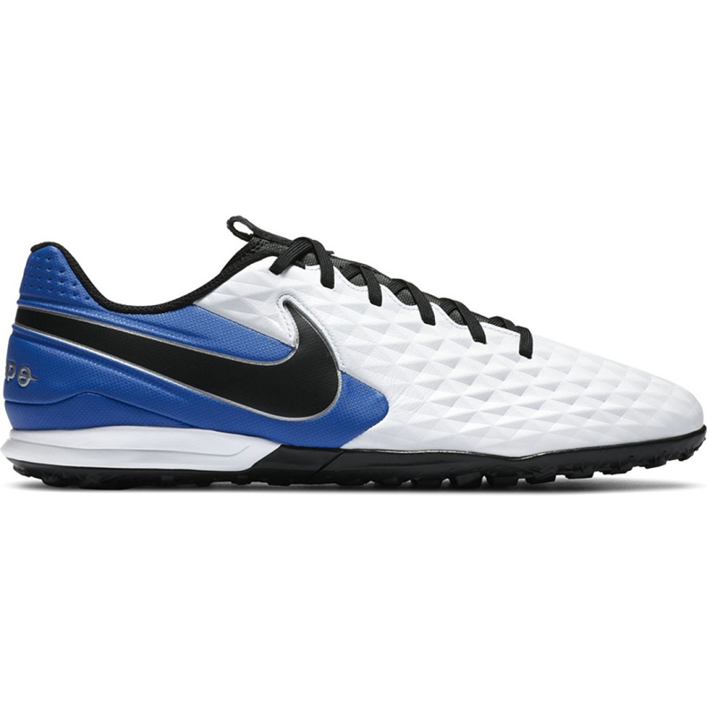 Pantof de fotbal Nike Tiempo Legend 8 Academy Tf M AT6100 104 , alb, albastru alb