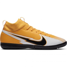 Pantofi de fotbal Nike Mercurial Superfly 7 Academy Ic Jr AT8135 801 galben verde