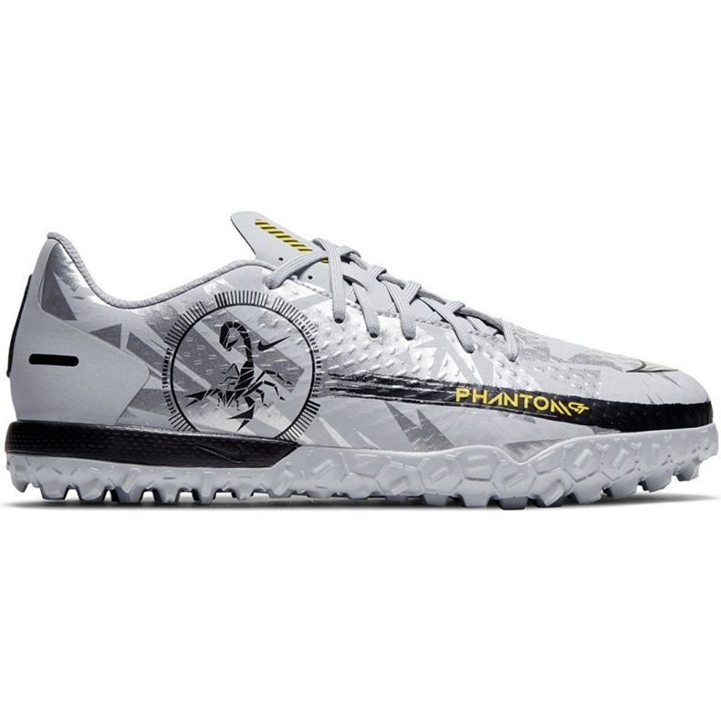 Pantofi de fotbal Nike Phantom Gt Scorpion Academy Tf Jr DA2282 001 albastru albastru