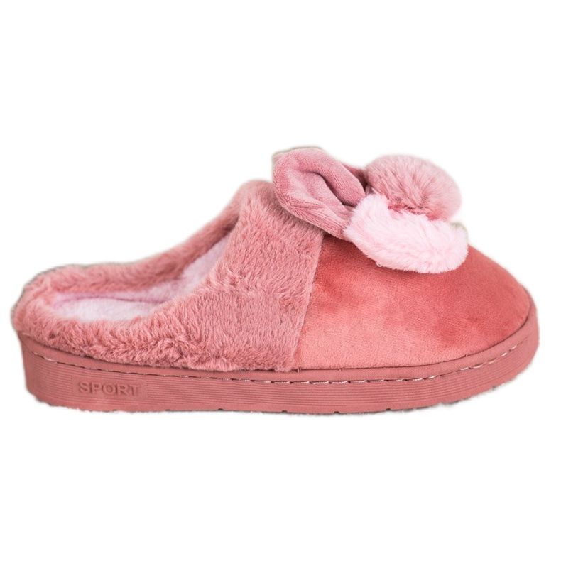 Bona Papuci Roz Cu Daune