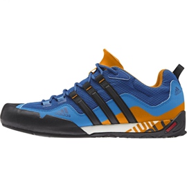 Pantofi Adidas Terrex Swift Solo M AQ5296 negru albastru portocale