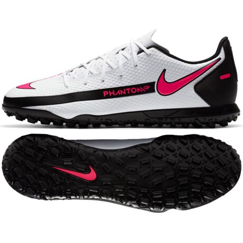 Pantofi de fotbal Nike Phantom Gt Club Tf M CK8469 160 multicolor alb