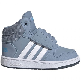 Pantofi Adidas Hoops Mid 2.0 Jr FW4922 albastru
