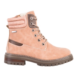 Super Mode Trappers confortabili roz Super Mode Trappers confortabili roz