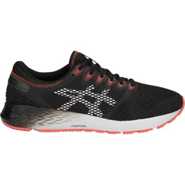 Pantofi de alergare pentru bărbați Asics Roadhawk Ff 2 negru și portocaliu 1011A136 002