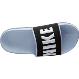 Slide Nike Offcourt W BQ4632 007 alb negru violet Slide Nike Offcourt W BQ4632 007 alb negru violet