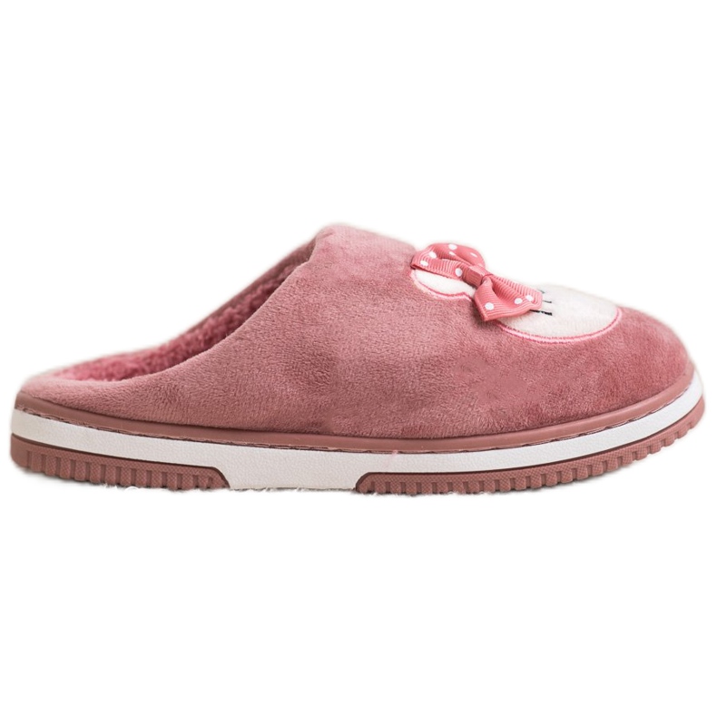 Bona Papuci de casă roz