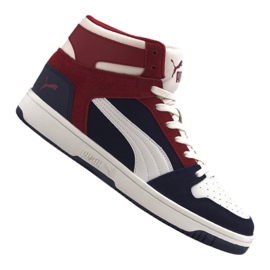 Puma Rebound LayUp Sd M 370219-04 alb negru roșu multicolor Puma Rebound LayUp Sd M 370219-04 alb negru roșu multicolor