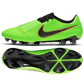 Pantofi de fotbal Nike Phantom Venom Elite Fg M AO7540 306 verde multicolor