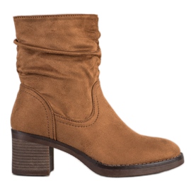 Super Mode Cizme casual confortabile maro Super Mode Cizme casual confortabile maro