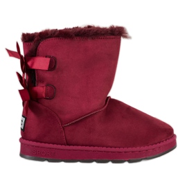 Bona Mukluki maro cu arcuri roșu