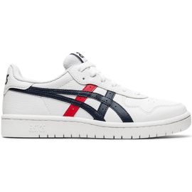 Asics Japan S Gs white 1194A076 103 pantofi pentru copii alb negru roșu Asics Japan S Gs white 1194A076 103 pantofi pentru copii alb negru roșu