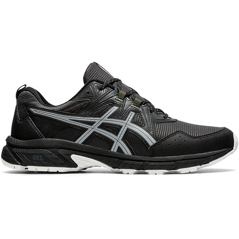 Pantofi de alergare pentru bărbați Asics Gel Venture 8 Awl grafit 1011A973 020 negru multicolor gri
