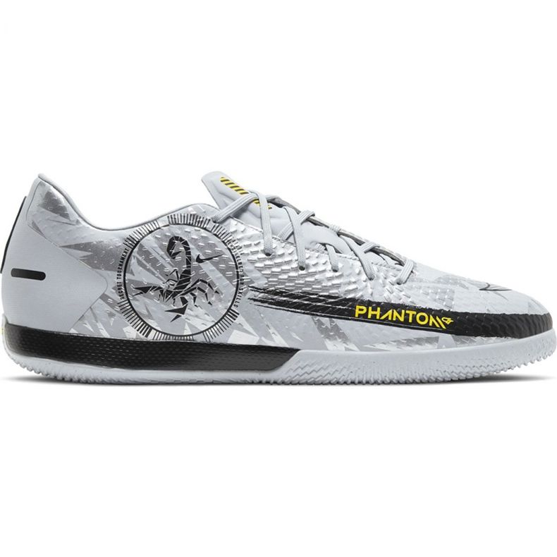 Pantofi de fotbal Nike Phantom Gt Scorpion Academy Ic M DA2265 001 multicolor gri Pantofi de fotbal Nike Phantom Gt Scorpion Academy Ic M DA2265 001 multicolor gri