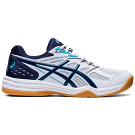 Asics Pantofi de volei pentru bărbați Acics Upcourt 4 alb și bleumarin 1071A053 100