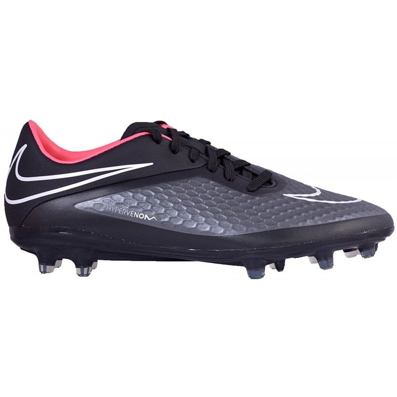 Ghete de fotbal Nike Hypervenom Phelon Fg 599730-016 violet, negru negru